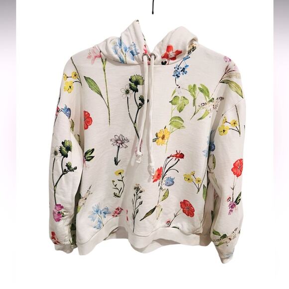 Parker Regina Floral Sweatshirt Size Large - Picture 5 of 9
